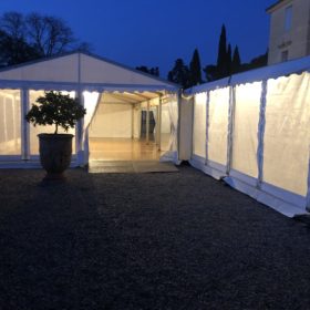 Nuit chapiteau décoration